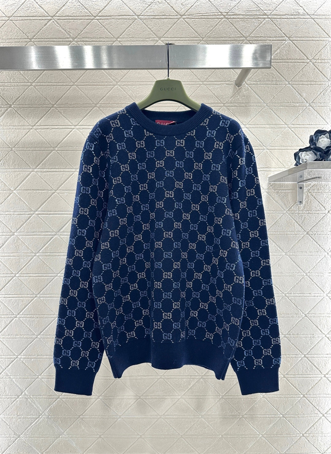 Gradient Jacquard Sweater