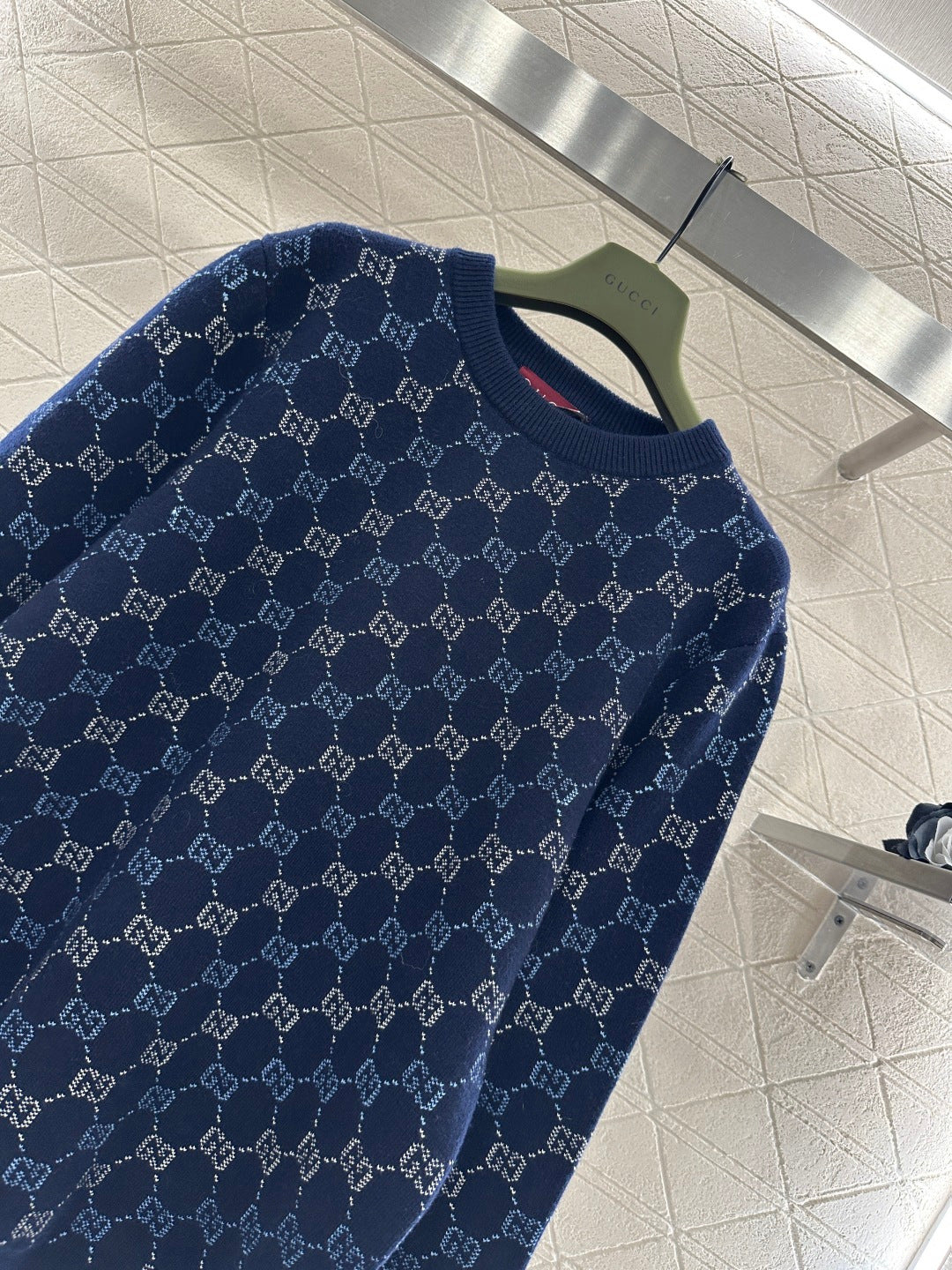 Gradient Jacquard Sweater