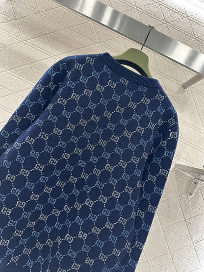 Gradient Jacquard Sweater