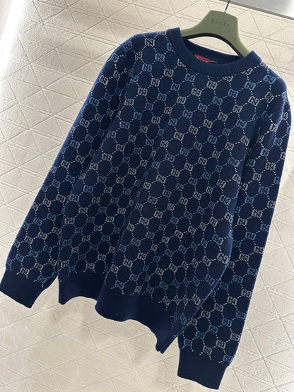 Gradient Jacquard Sweater