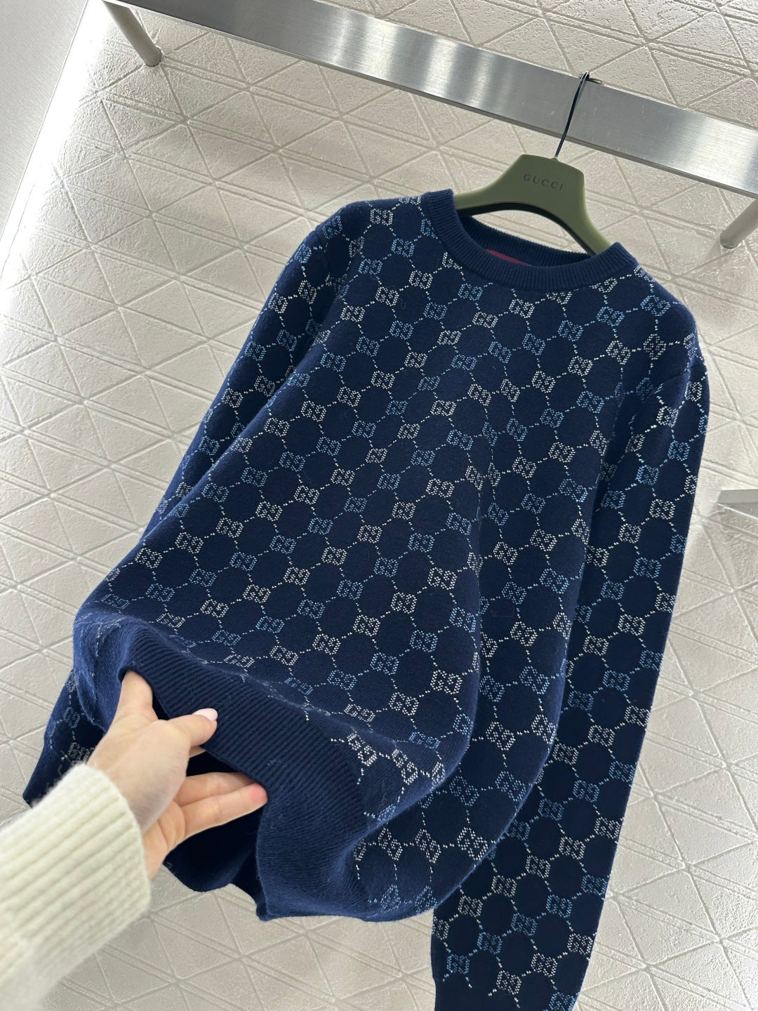 Gradient Jacquard Sweater