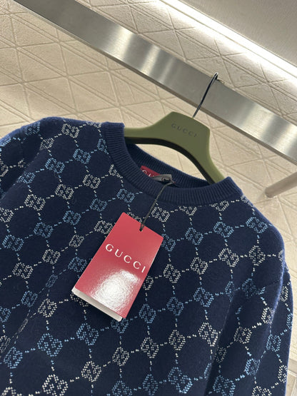Gradient Jacquard Sweater