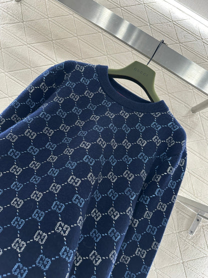 Gradient Jacquard Sweater