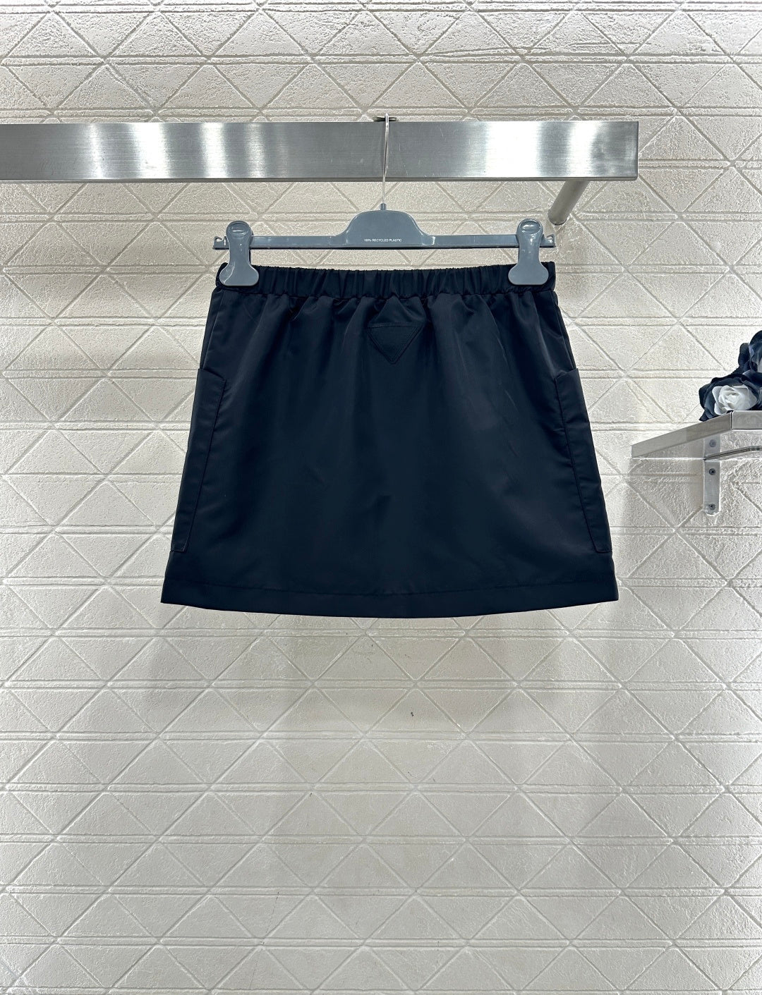 Belted Pocket Workwear Skirt