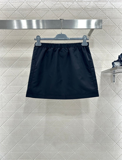 Belted Pocket Workwear Skirt