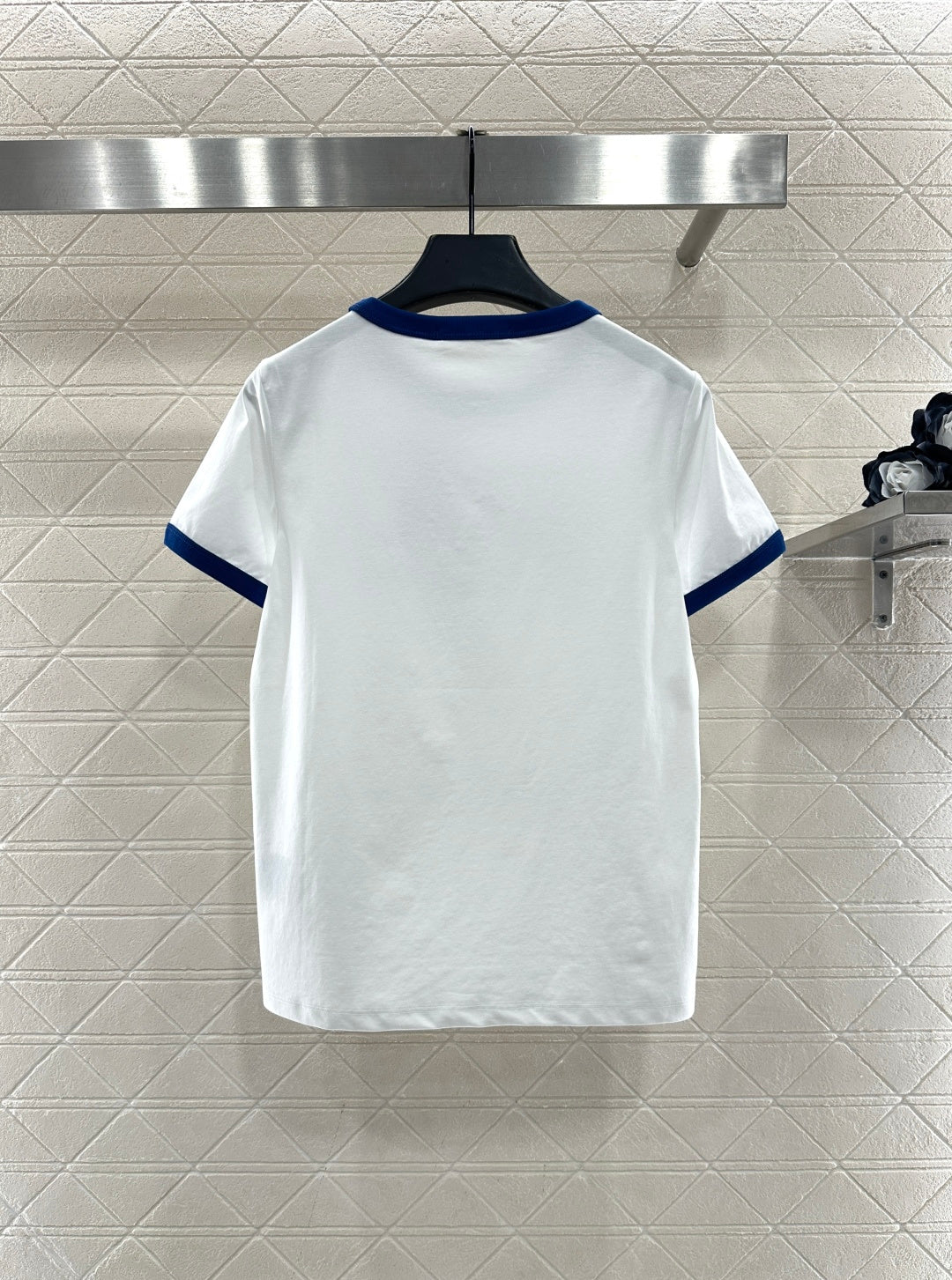 Ribbed Color Block T-Shirt