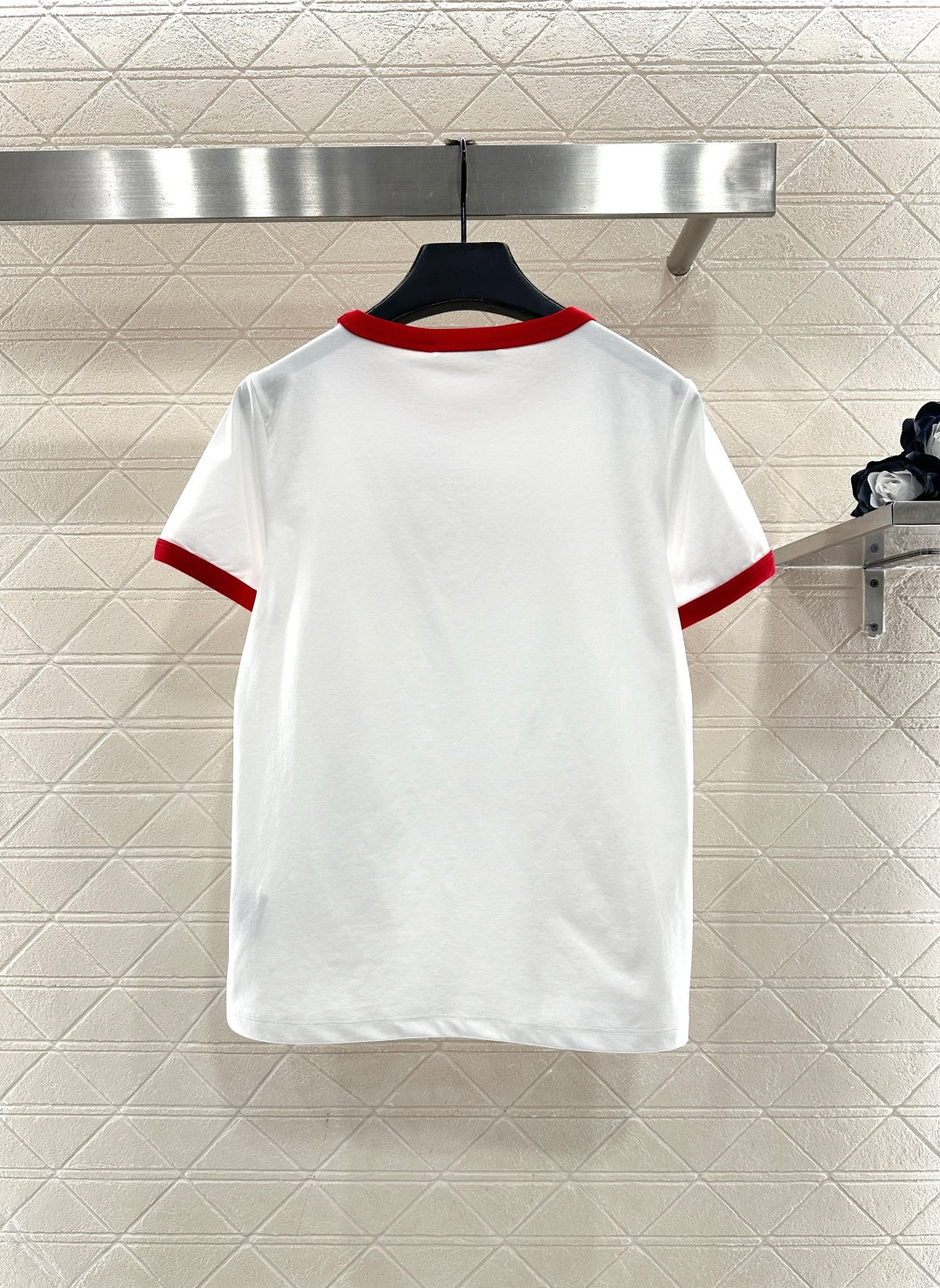 Ribbed Color Block T-Shirt