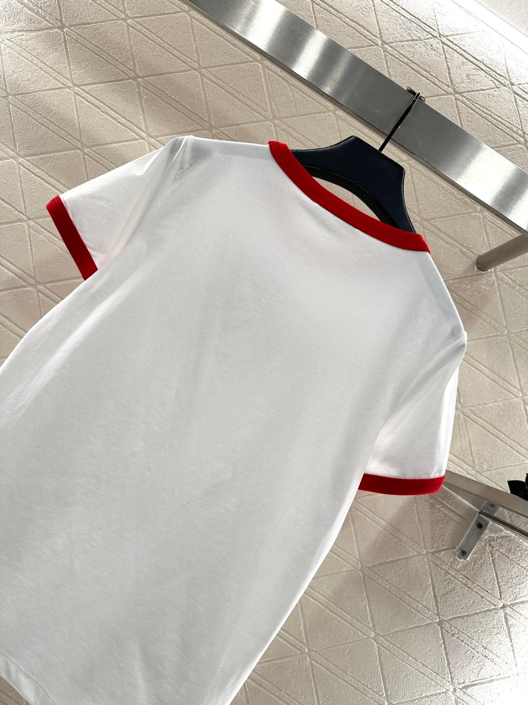 Ribbed Color Block T-Shirt