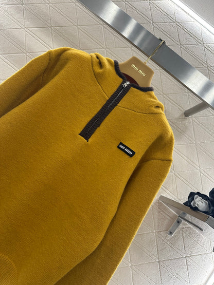 Hooded Knit Sweater