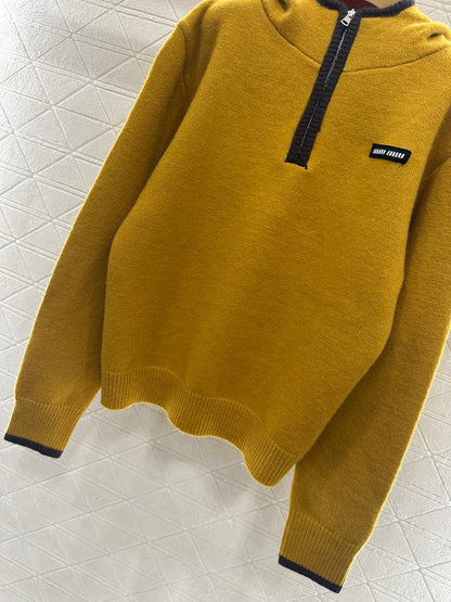 Hooded Knit Sweater