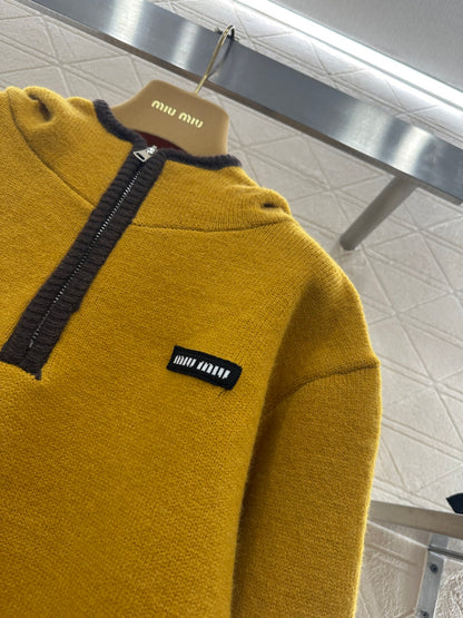 Hooded Knit Sweater