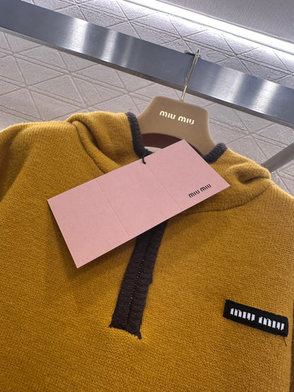 Hooded Knit Sweater