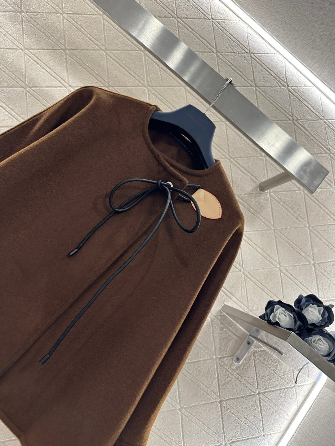 Asymmetrical Front Bow Jacket