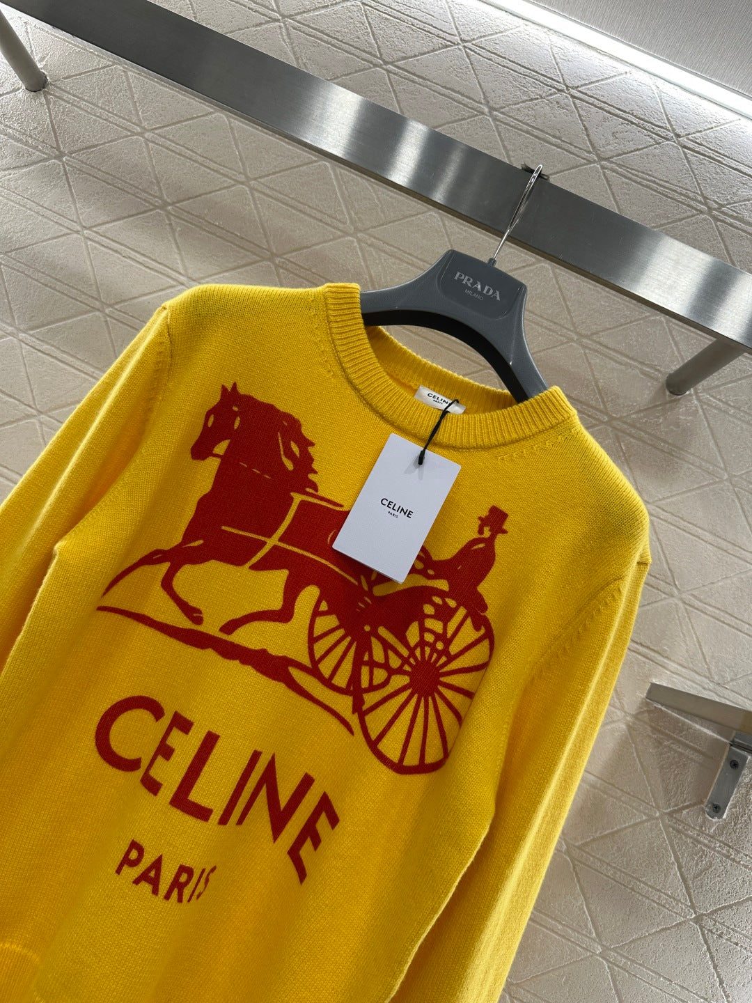 Printed Arc de Triomphe Sweater
