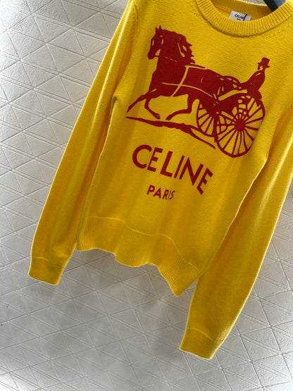Printed Arc de Triomphe Sweater