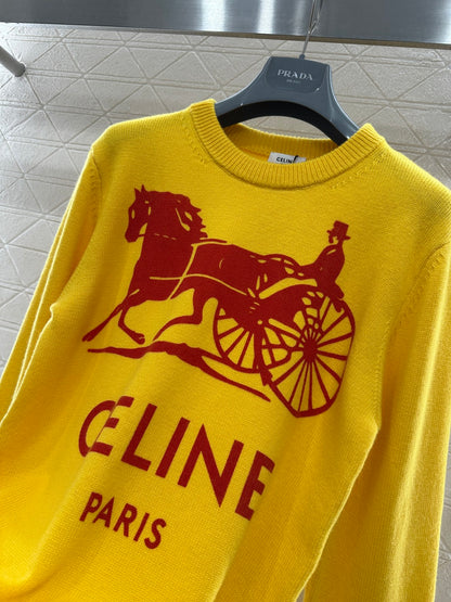 Printed Arc de Triomphe Sweater