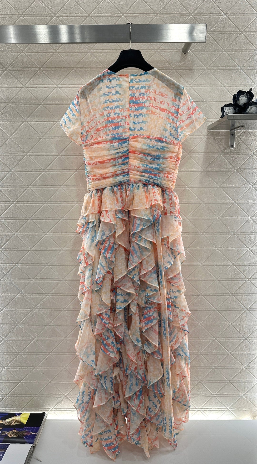 Active Print Short-Sleeve Dress