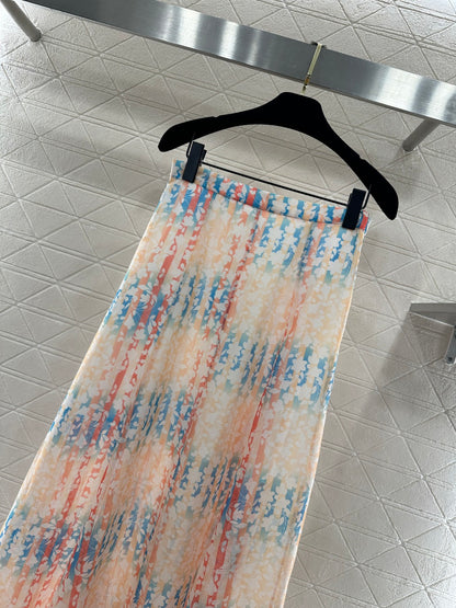 Active Print Midi Skirt