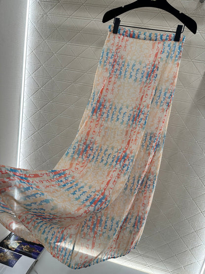 Active Print Midi Skirt