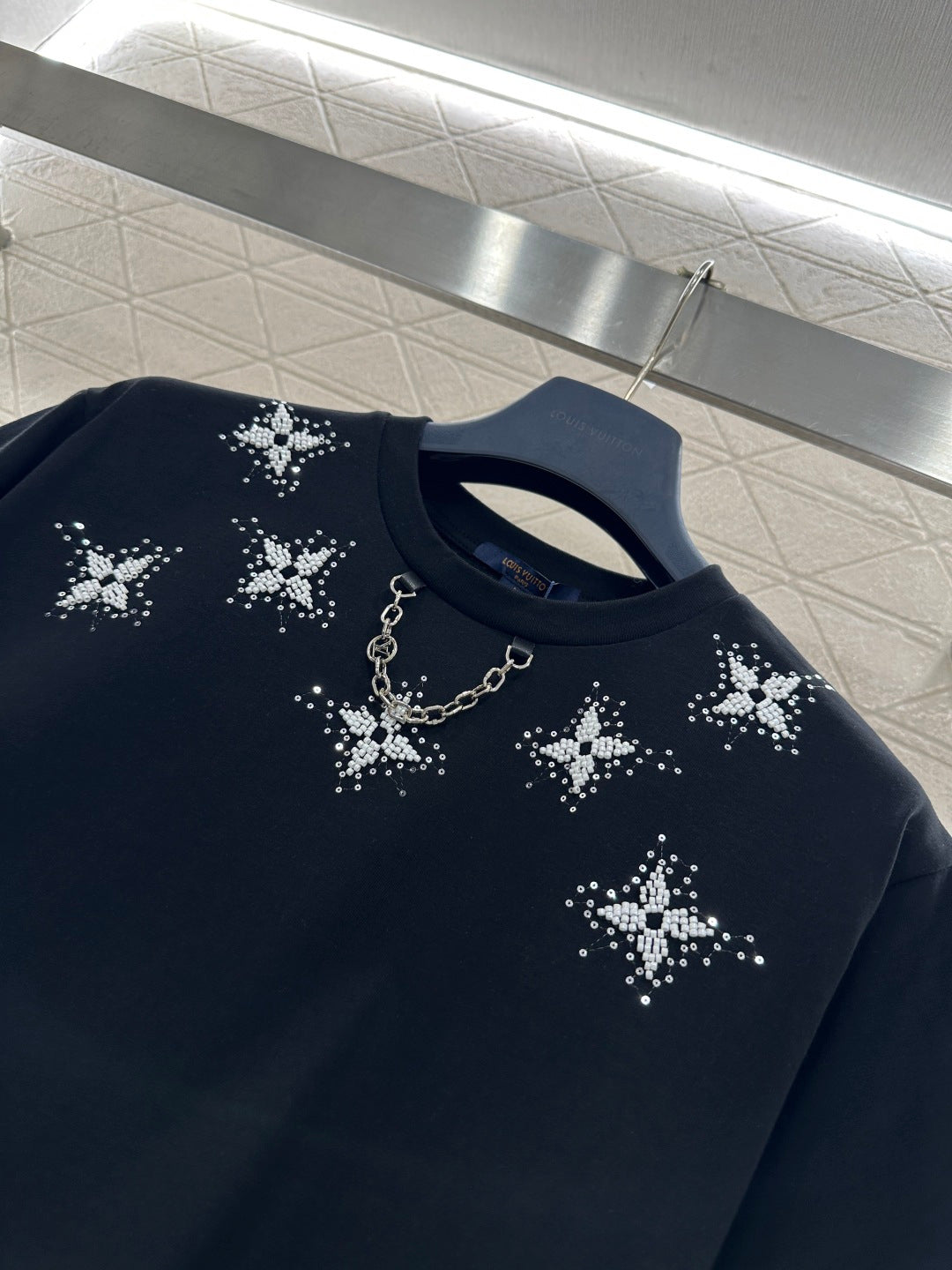 Beaded Chain T-Shirt