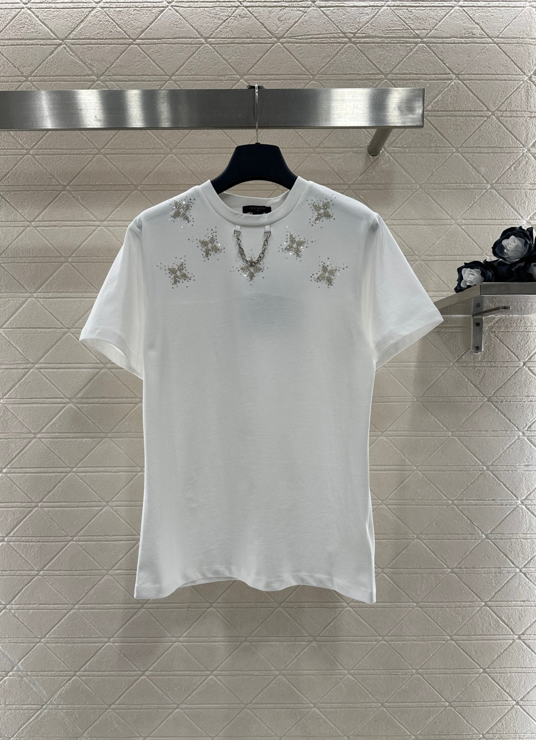 Beaded Chain T-Shirt