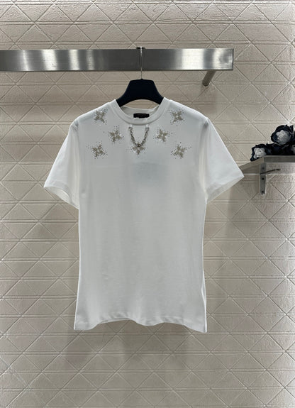 Beaded Chain T-Shirt