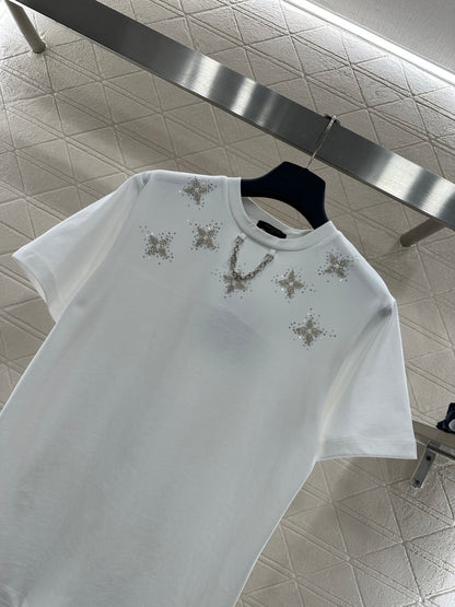 Beaded Chain T-Shirt