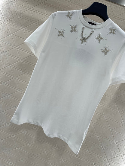 Beaded Chain T-Shirt