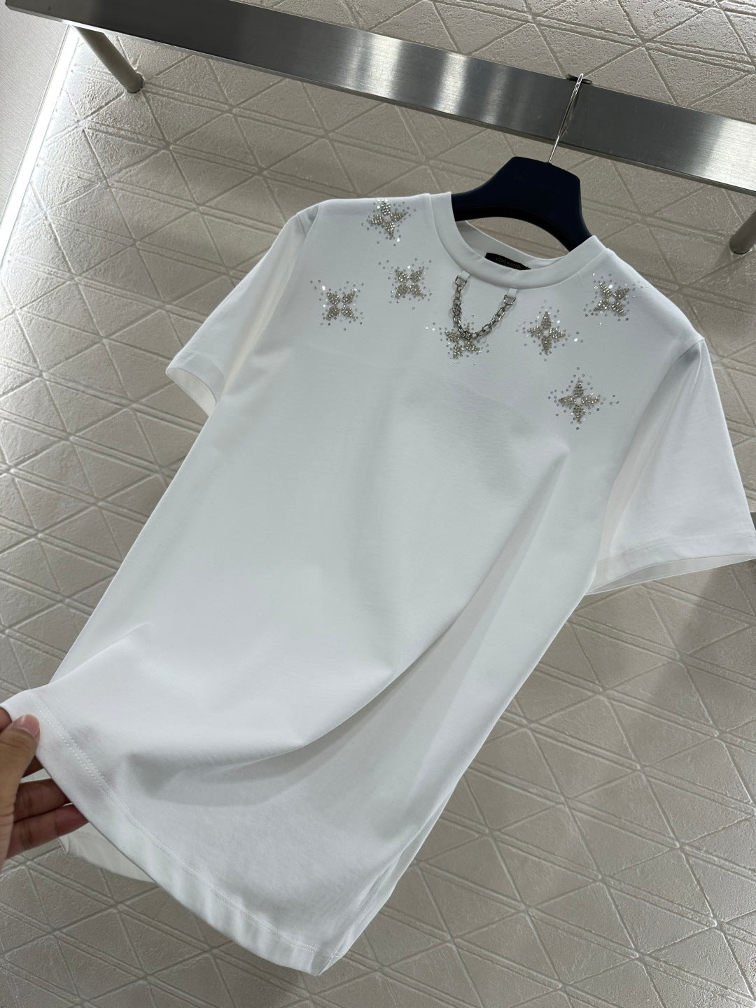 Beaded Chain T-Shirt