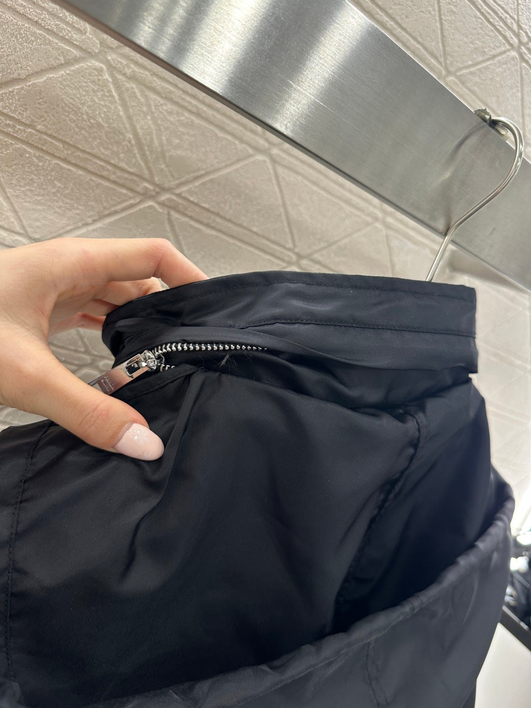Drawstring Zipper Jacket