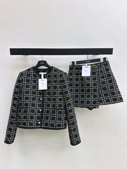 Canvas Tweed Coat