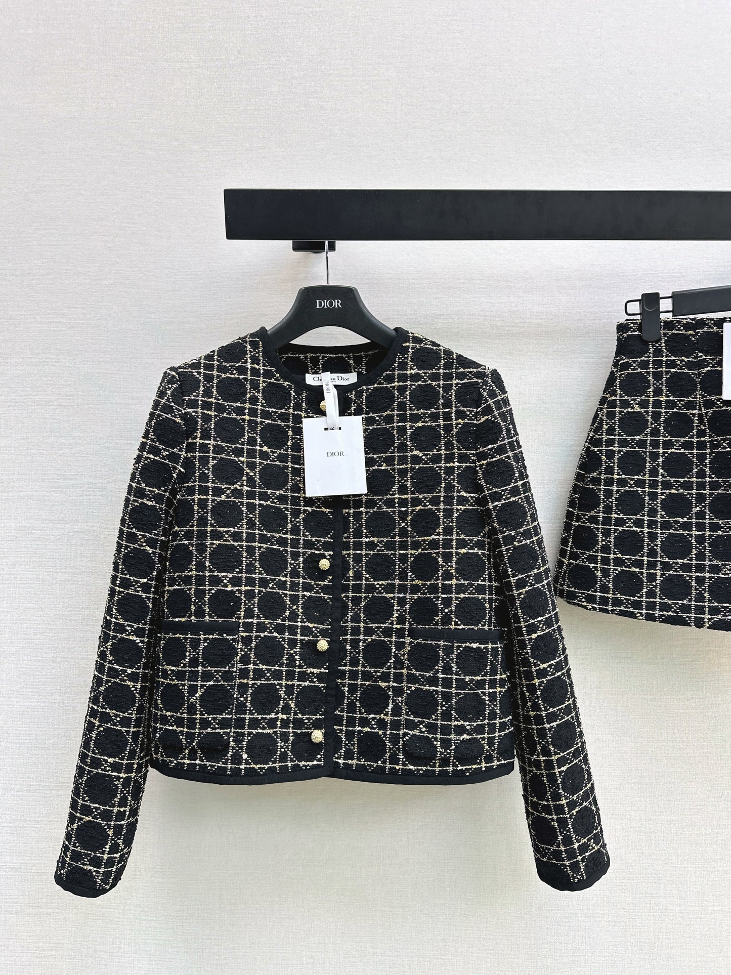 Canvas Tweed Coat