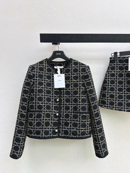 Canvas Tweed Coat