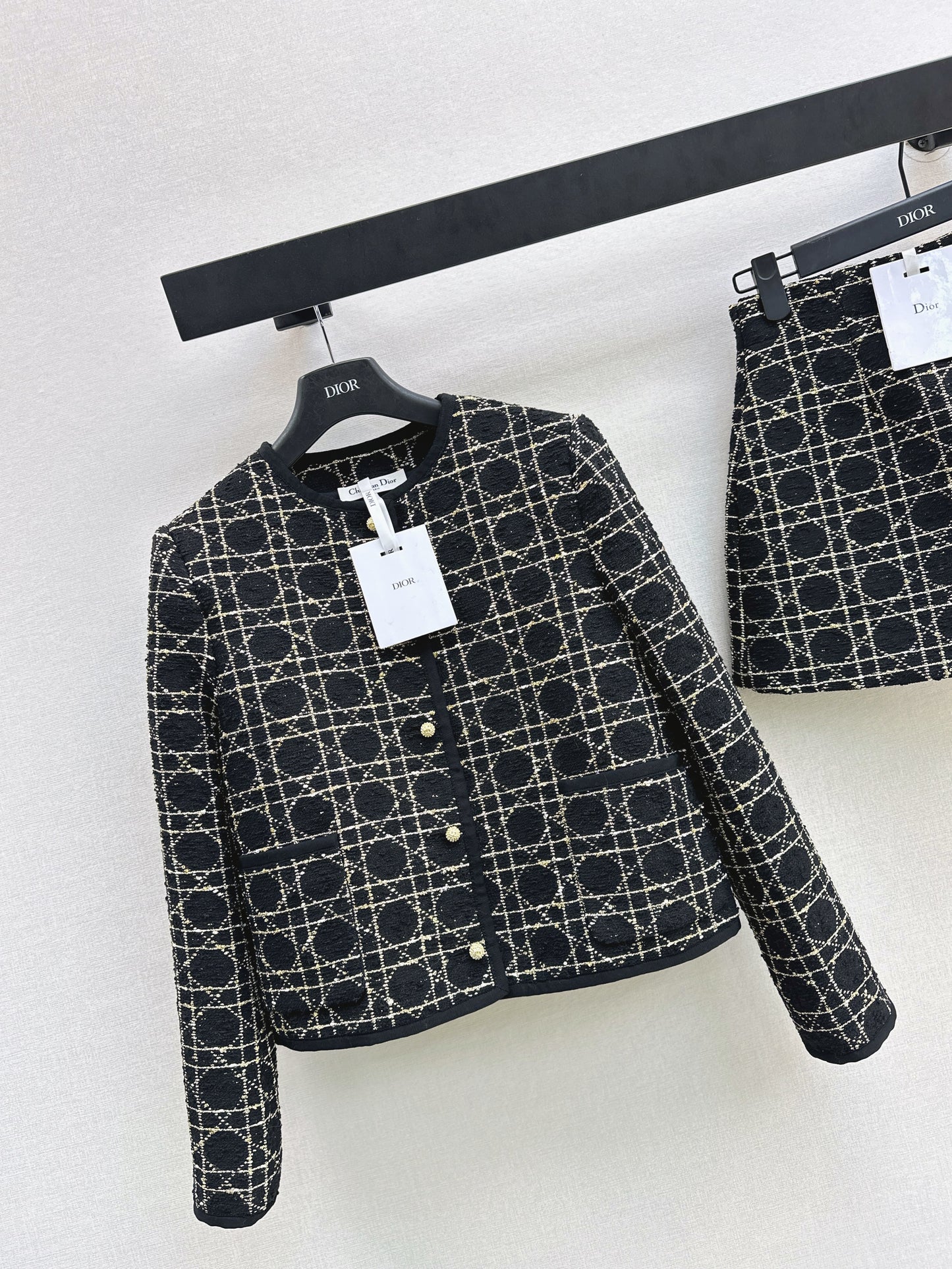 Canvas Tweed Coat