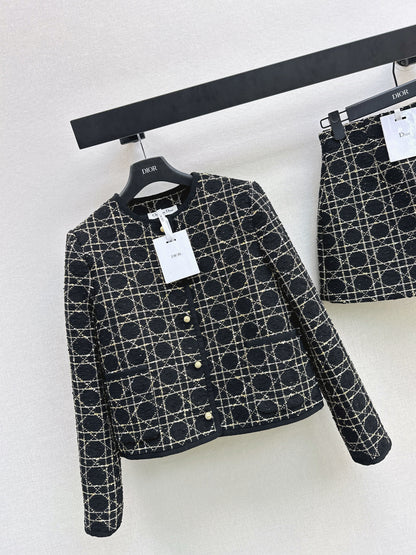 Canvas Tweed Coat