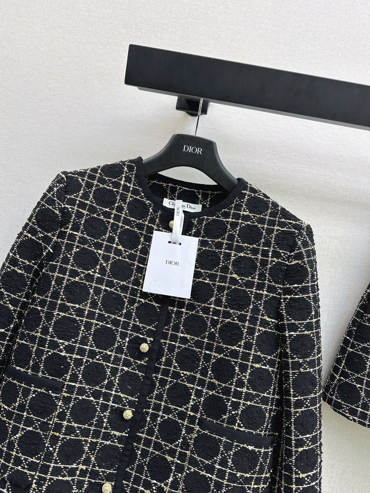 Canvas Tweed Coat