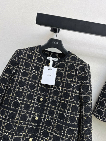 Canvas Tweed Coat