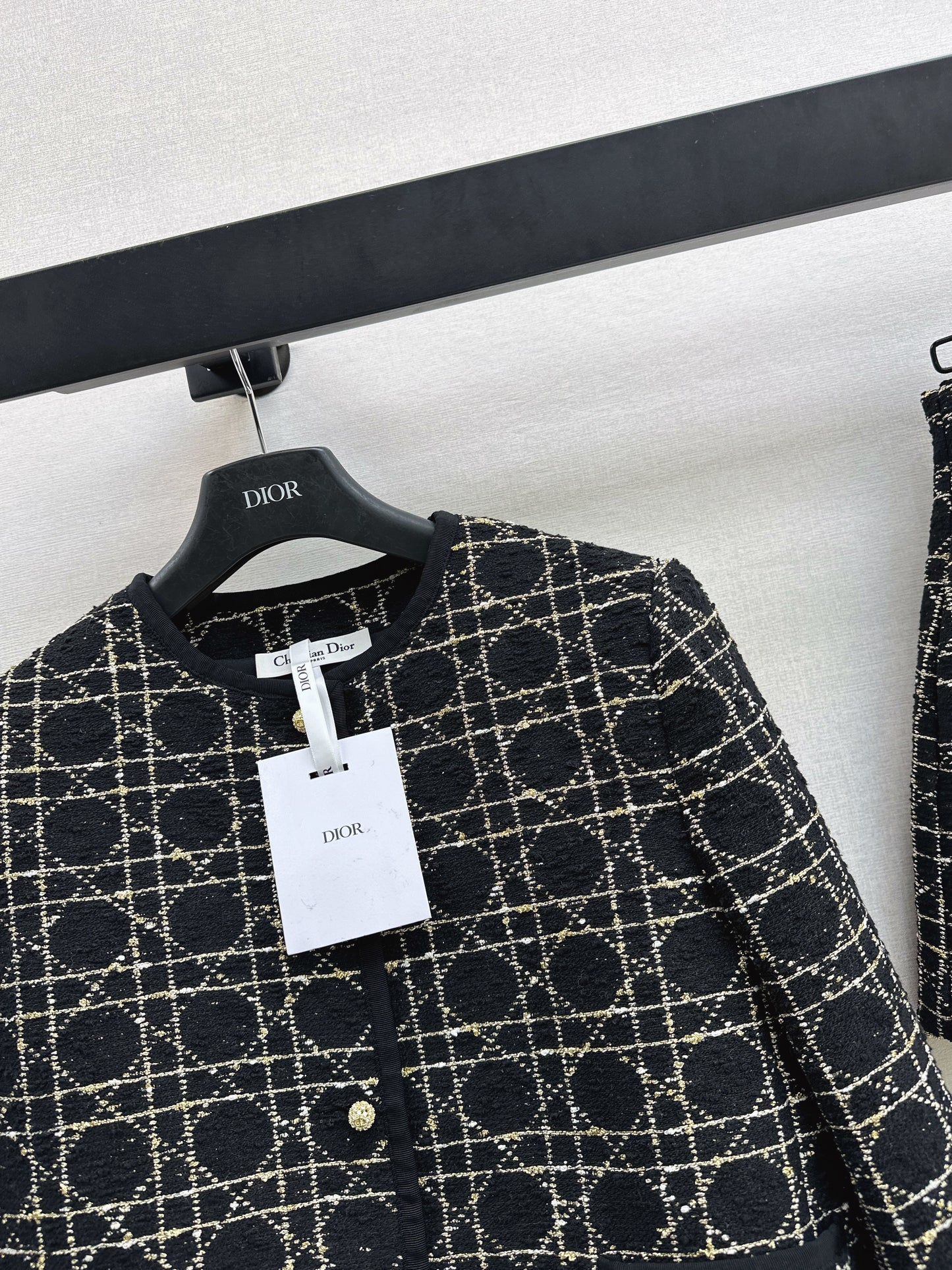 Canvas Tweed Coat