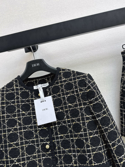 Canvas Tweed Coat