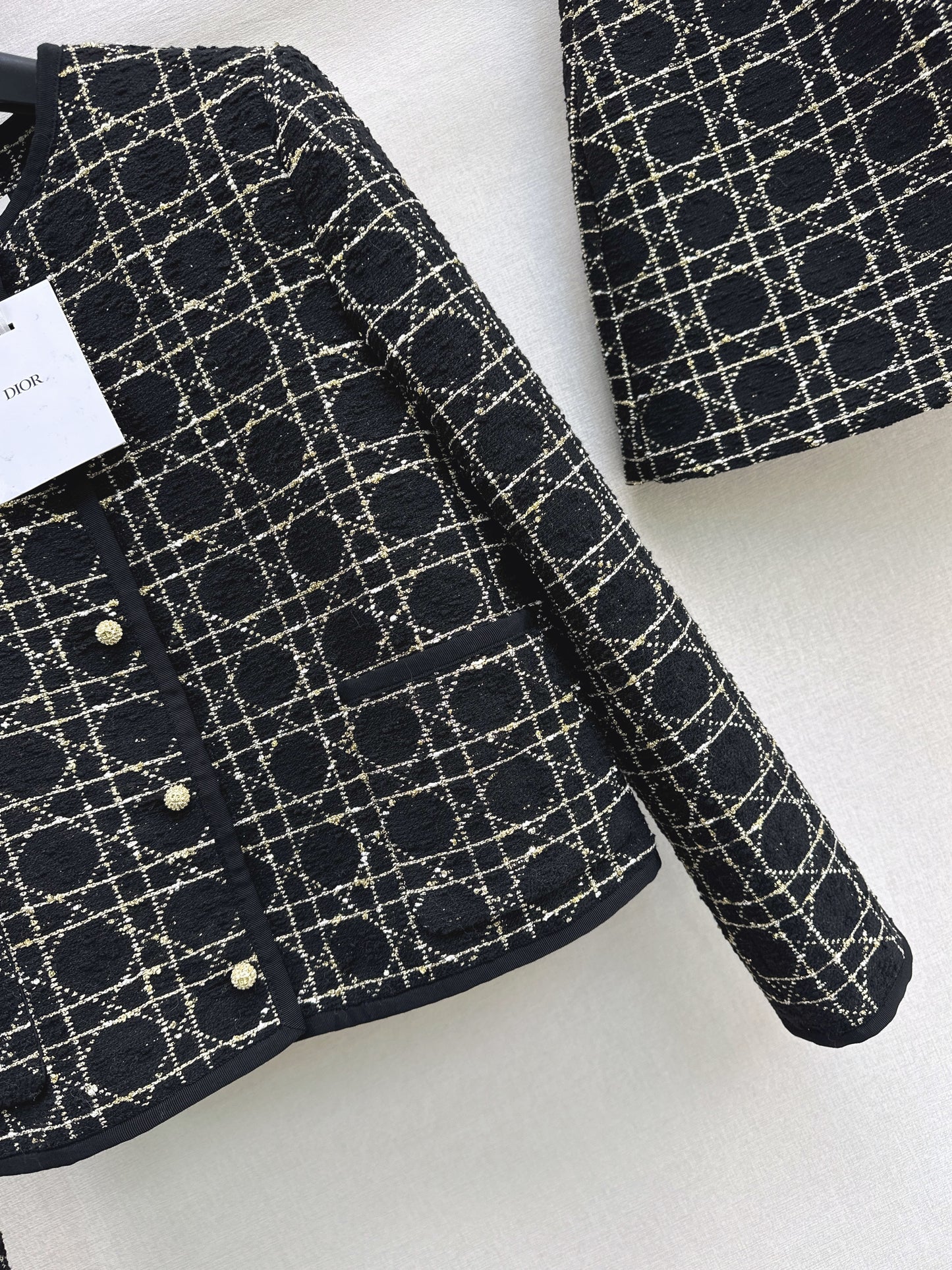 Canvas Tweed Coat