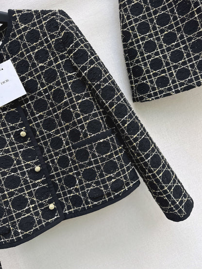 Canvas Tweed Coat