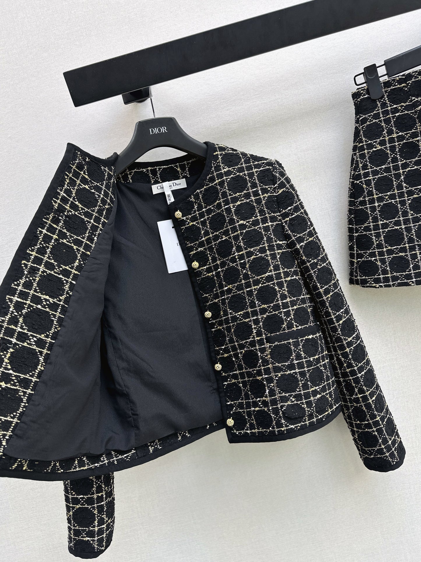 Canvas Tweed Coat