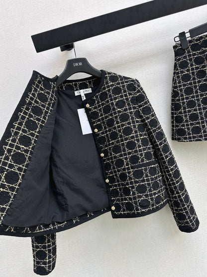 Canvas Tweed Coat