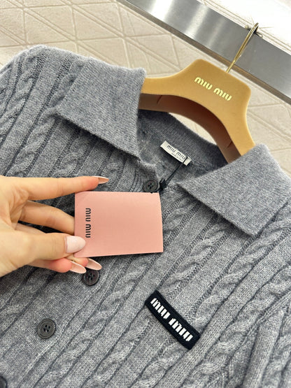 Located Cable Knit Dress