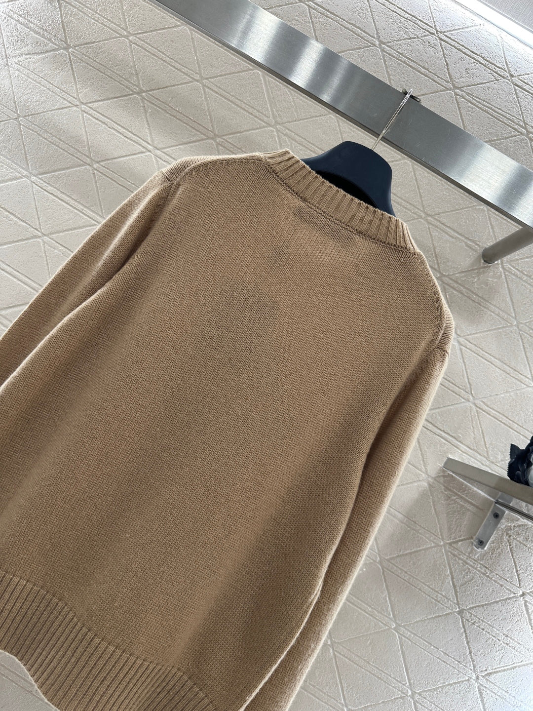 Four-Leaf Clover Color Block Sweater
