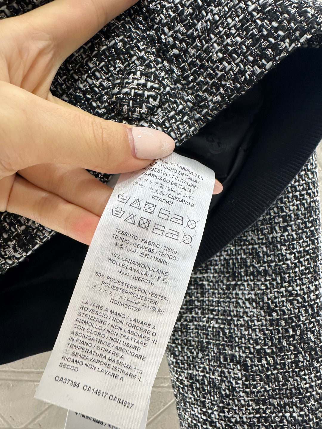 Heather Gray Wool Jacket/Skirt