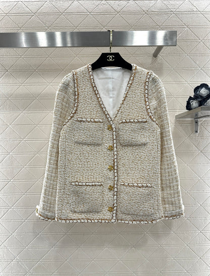 Place-up Faux Two-Piece Jacket