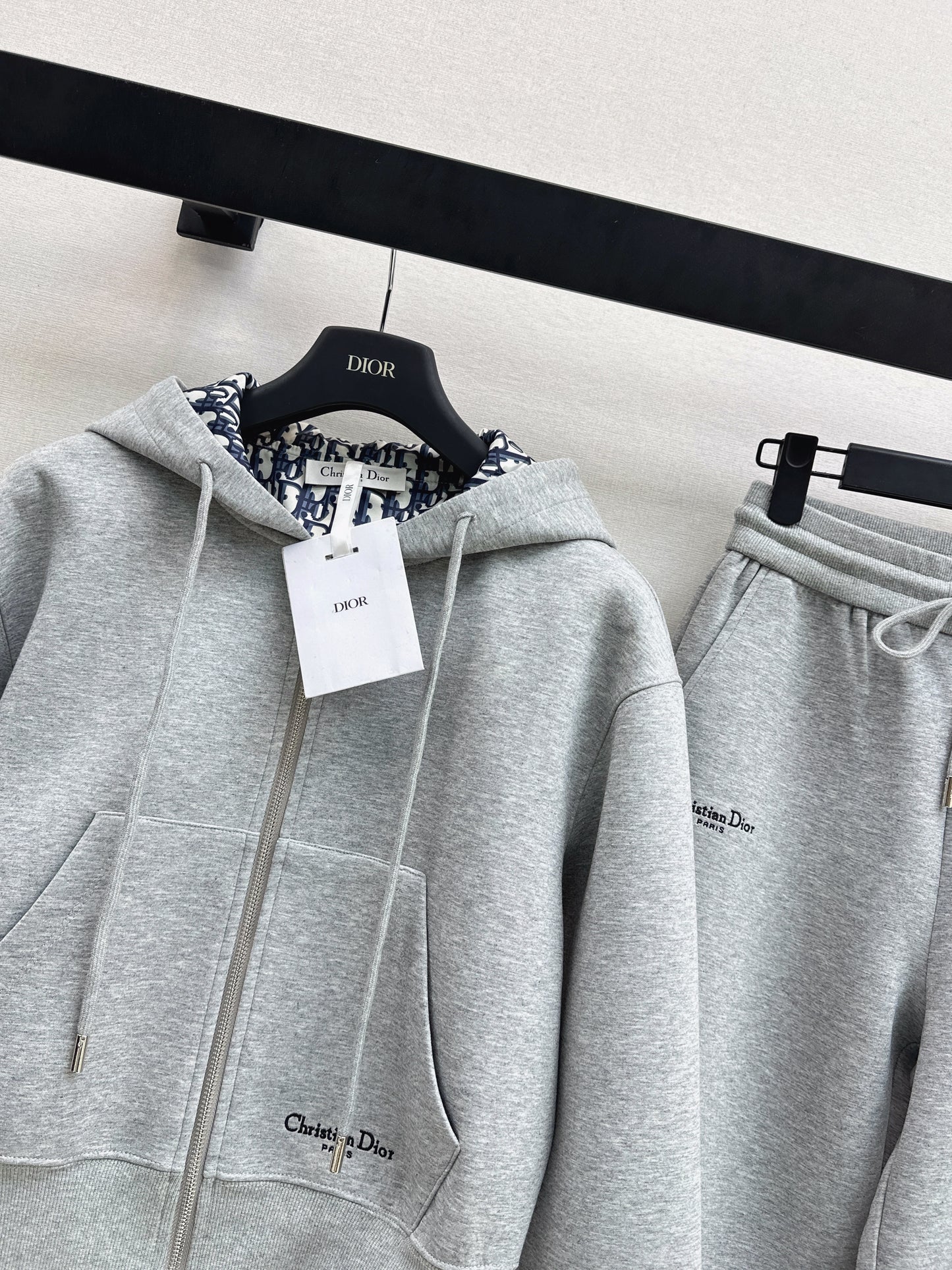 Monogram-patterned casual set