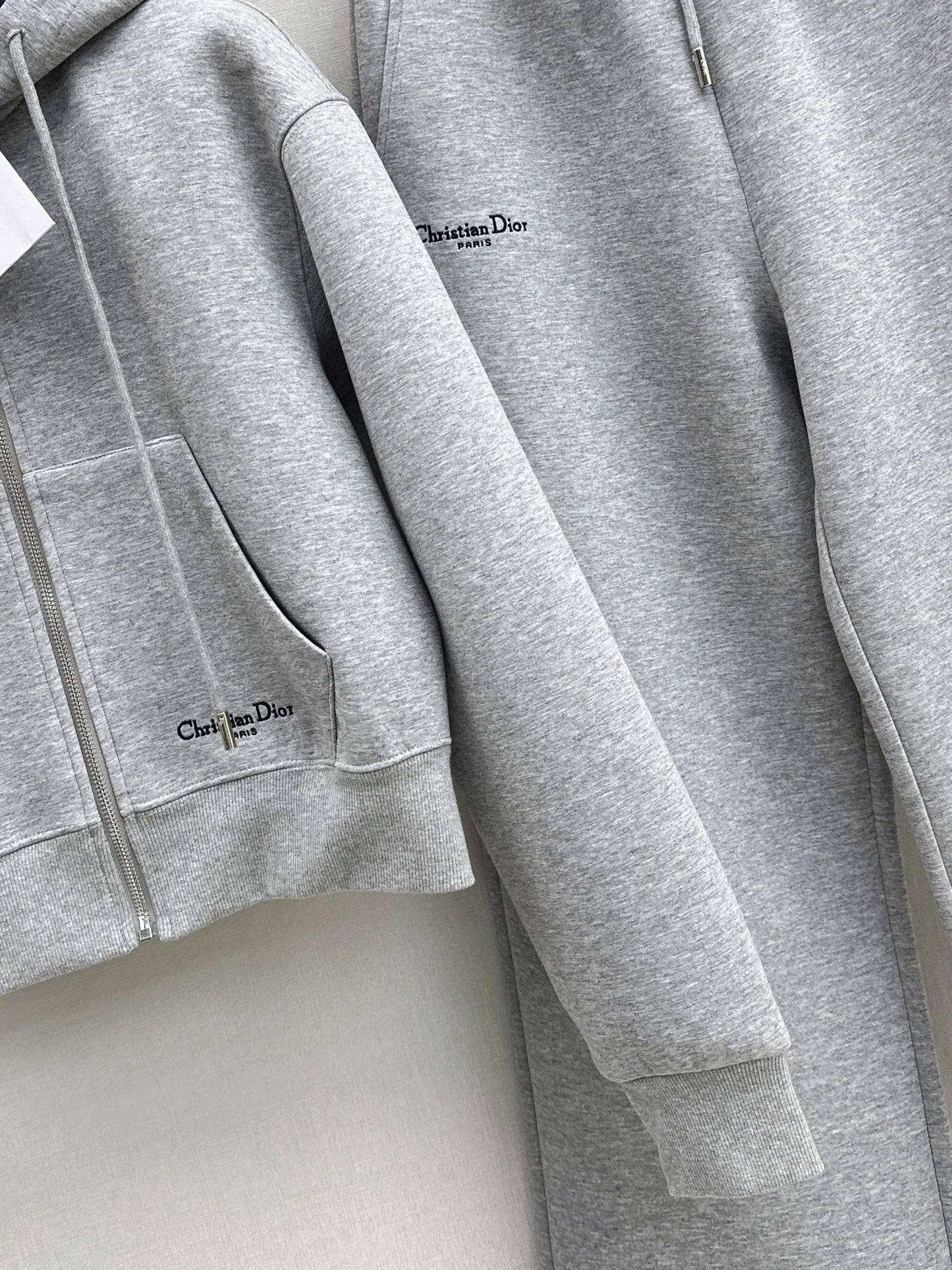 Monogram-patterned casual set