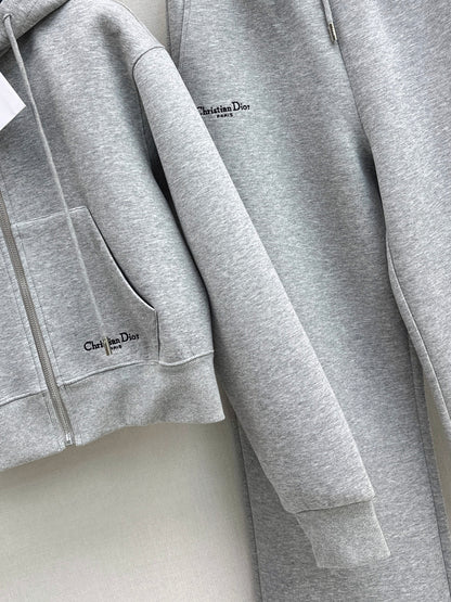 Monogram-patterned casual set